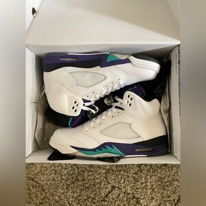 Jordan 5 Grape White 2013